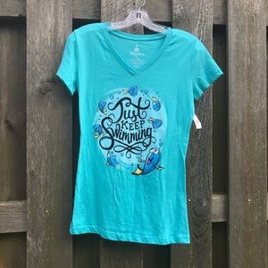 NWT Disney “Just Keep Swimming” Tee